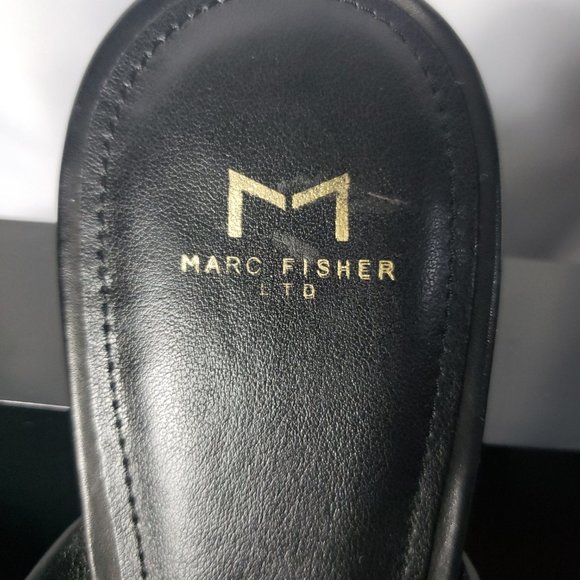 Marc Fisher LTD Wmns Sono Leather Pointed Toe Mule - Picture 5 of 6